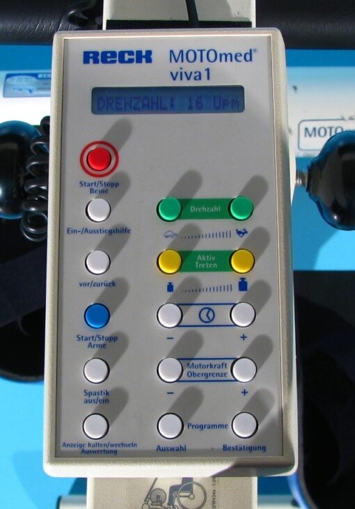 048 MOTOmed Viva 1 е антиспастичен рехабилитационен апарат за ръце и крака втора употреба