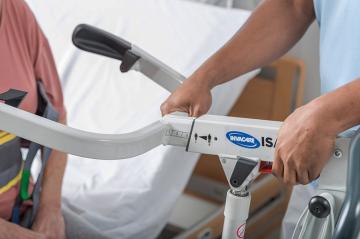 HIGH000308_Invacare detail030 Пациентски подемник за изправяне Invacare ISA COMPACT – до 140 кг
